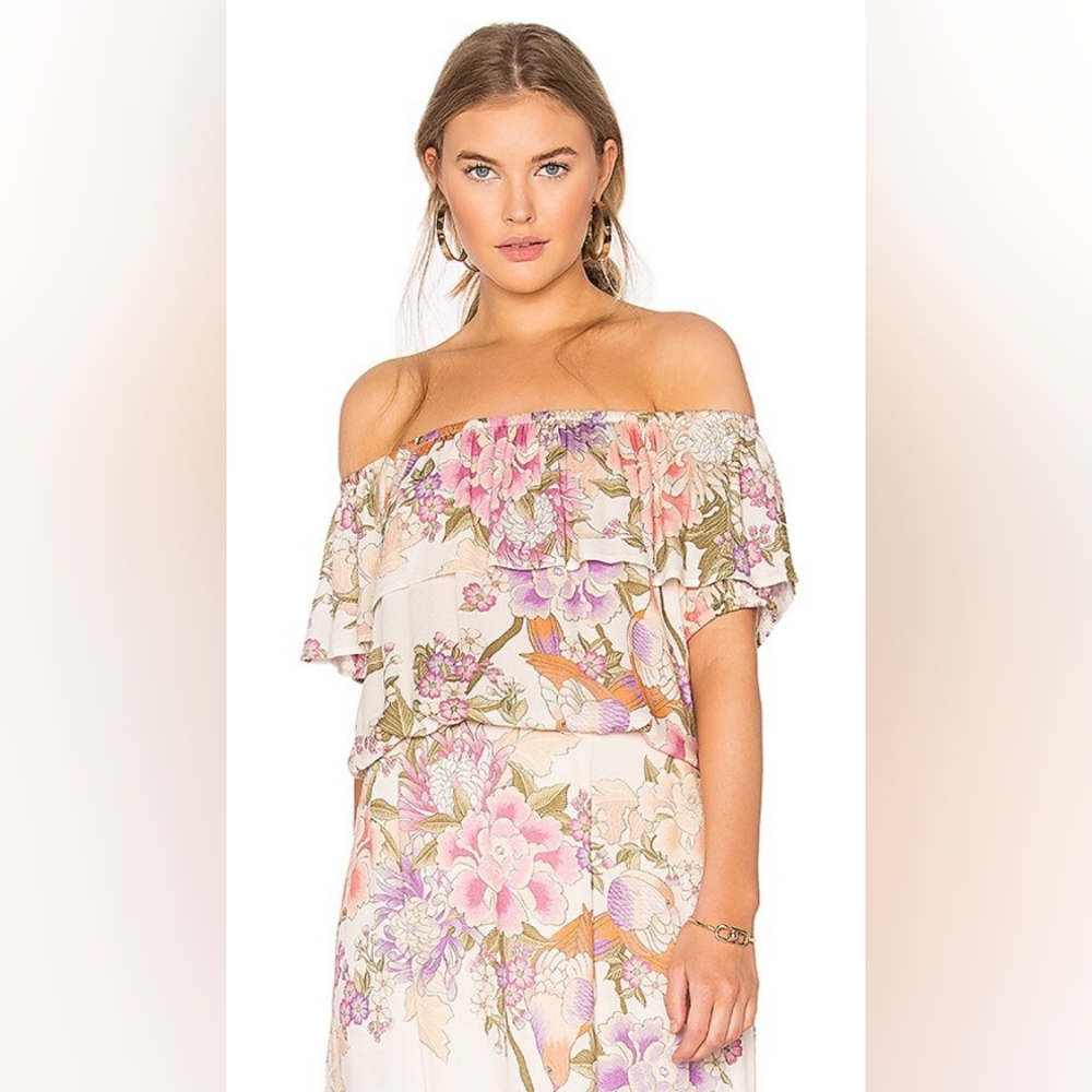 Spell Floral Off-Shoulder Top
